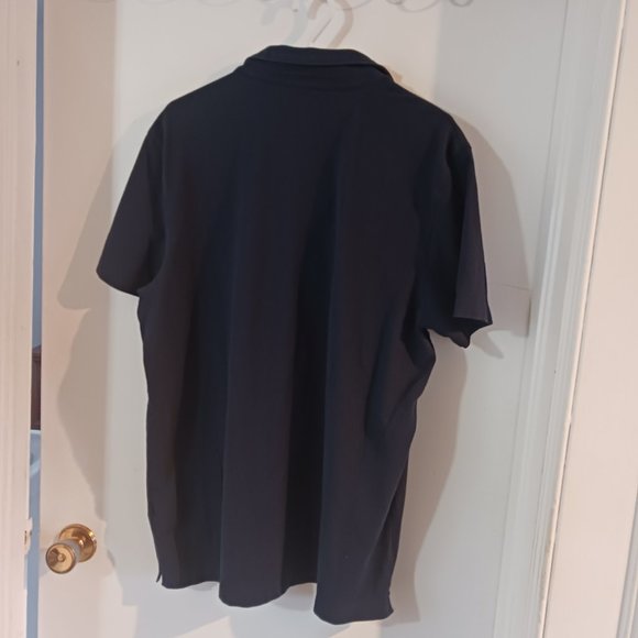 Banana Republic Men's Short Sleeve Shirt XL Navy - Picture 3 of 3